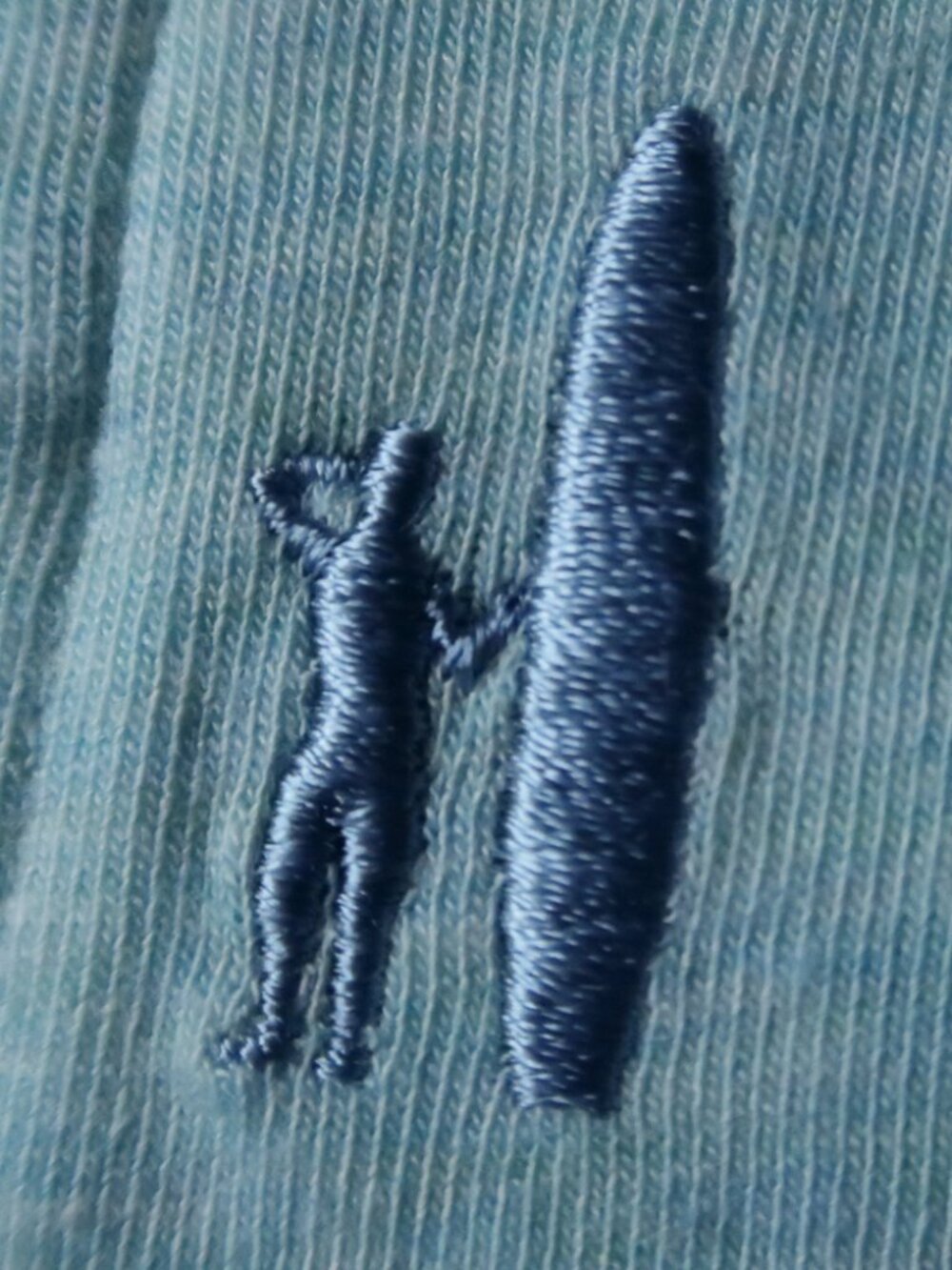 Johnnie-O Hangin' Out Aqua Blue Stretch Pocket Polo (L) NEW ⛳️ ⛳️
